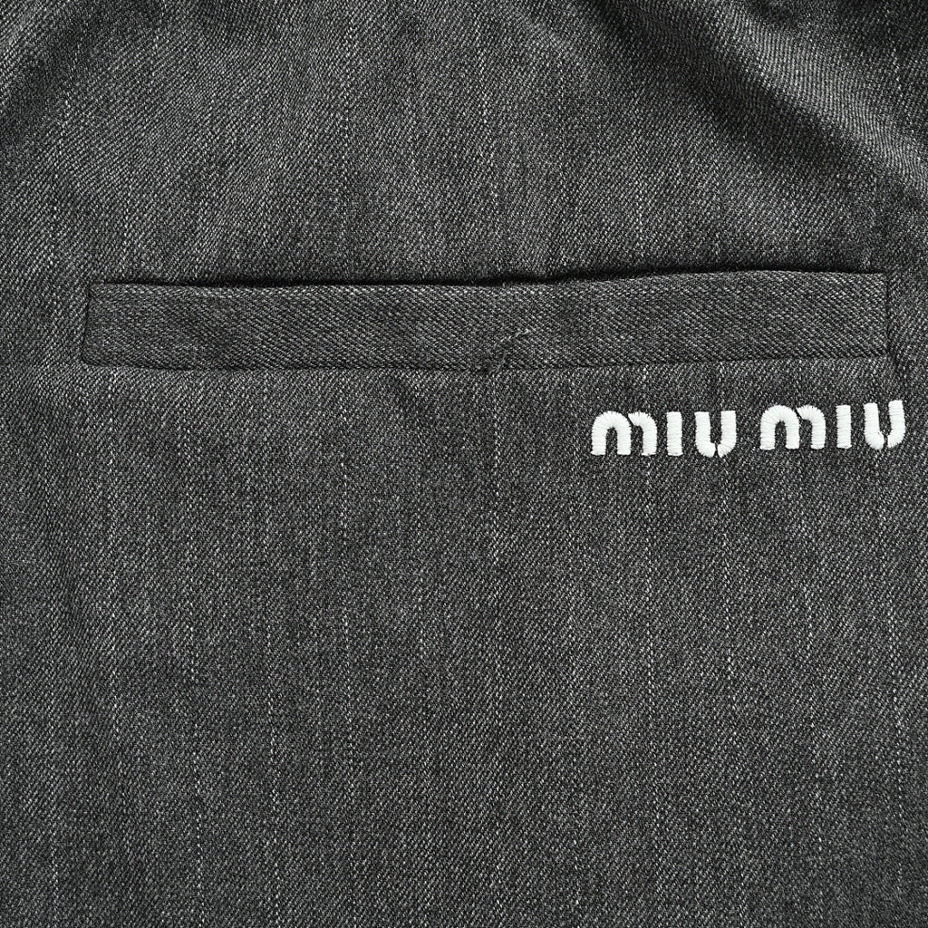 Miu Miu Pants 082 - Gray - view 4