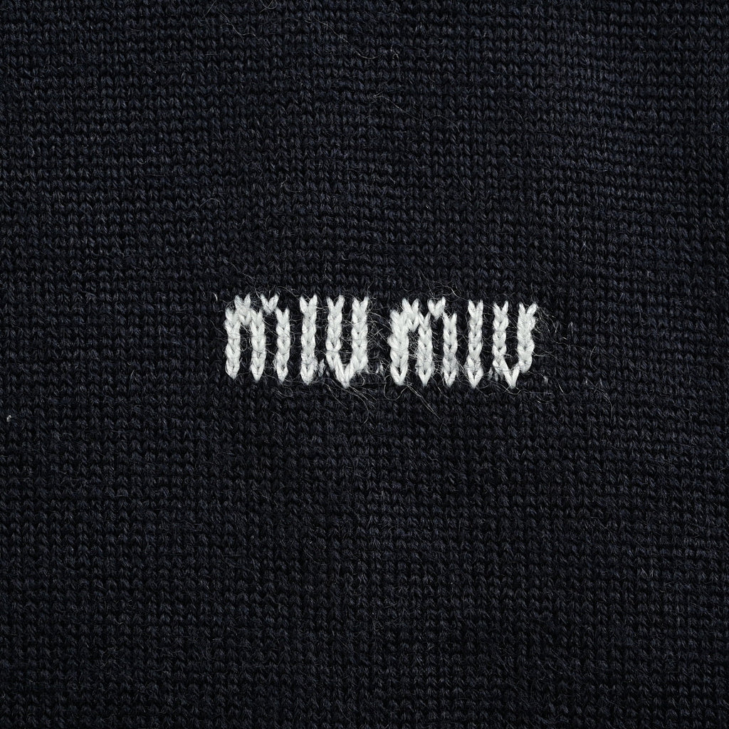 Miu Miu Sweater 081 - Navy - view 5