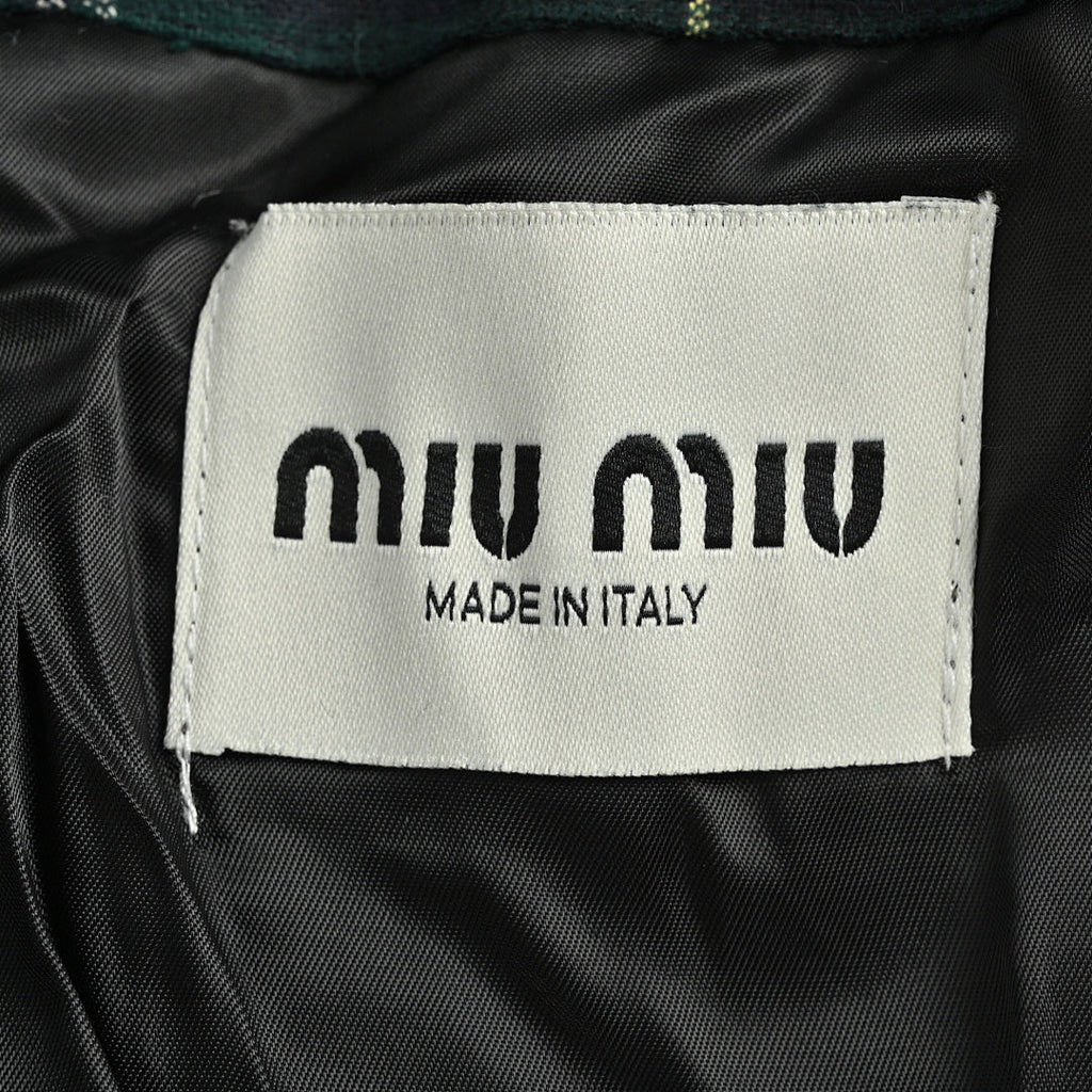 Miu Miu Jacket 079 - Black / Blue - view 3