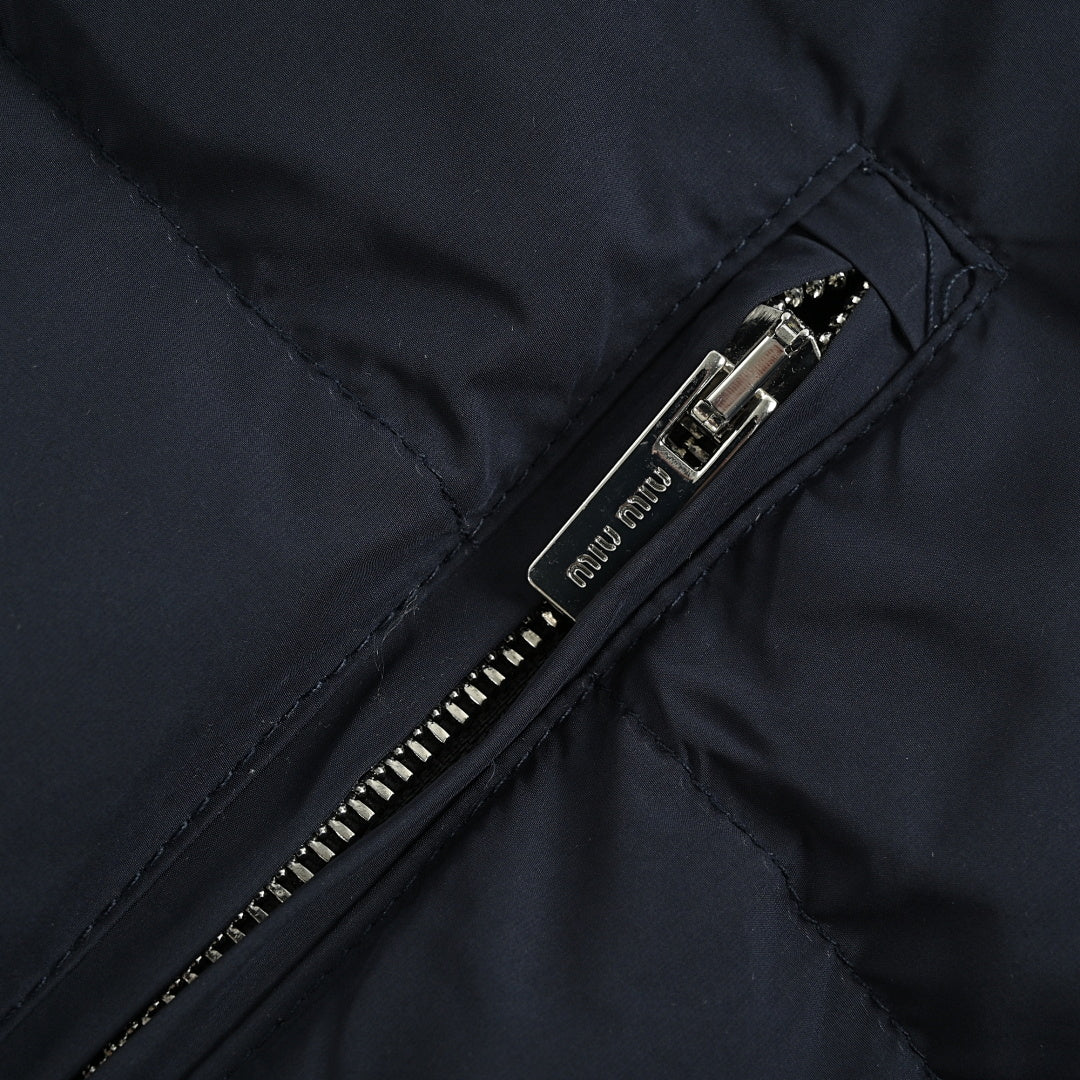 Miu Miu Jacket 075 - Navy - view 4