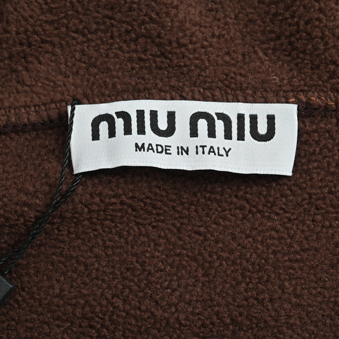 Miu Miu Jacket 068 - Burgundy - view 3