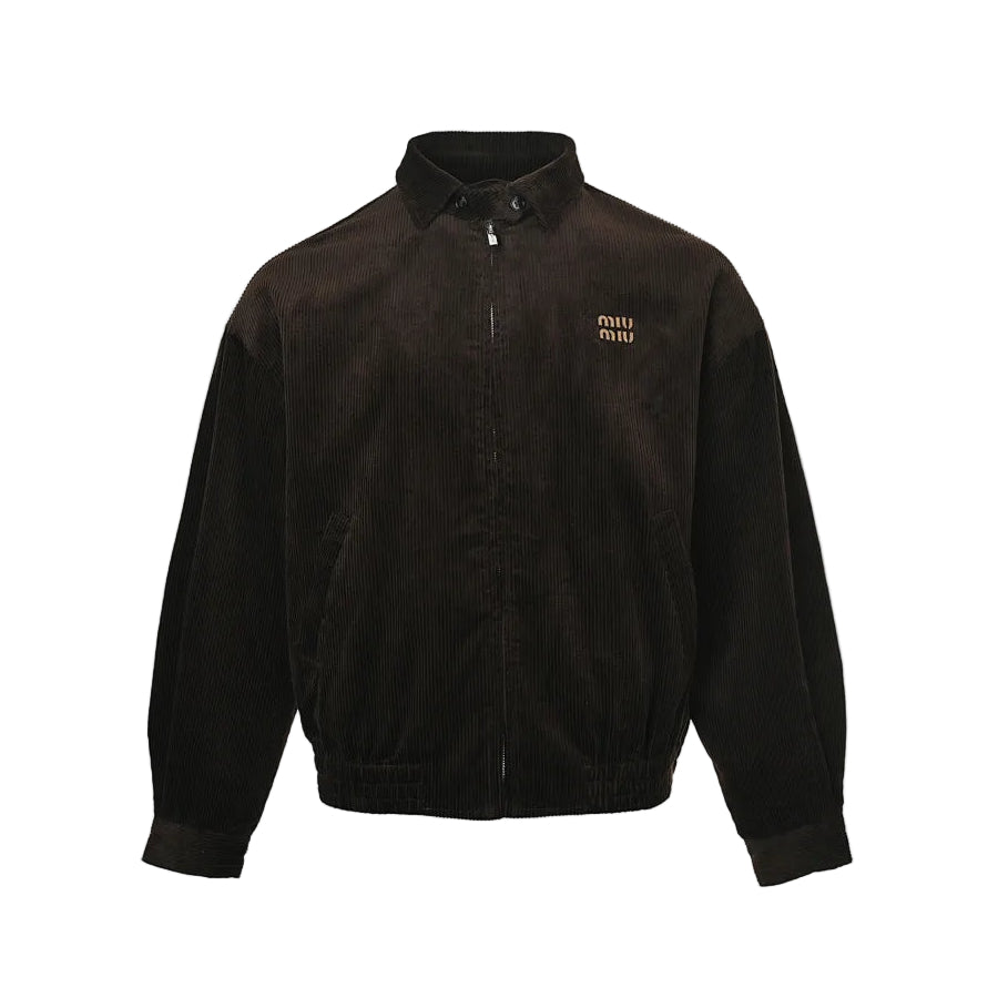Miu Miu Jacket 065 - Dark Brown - view 2
