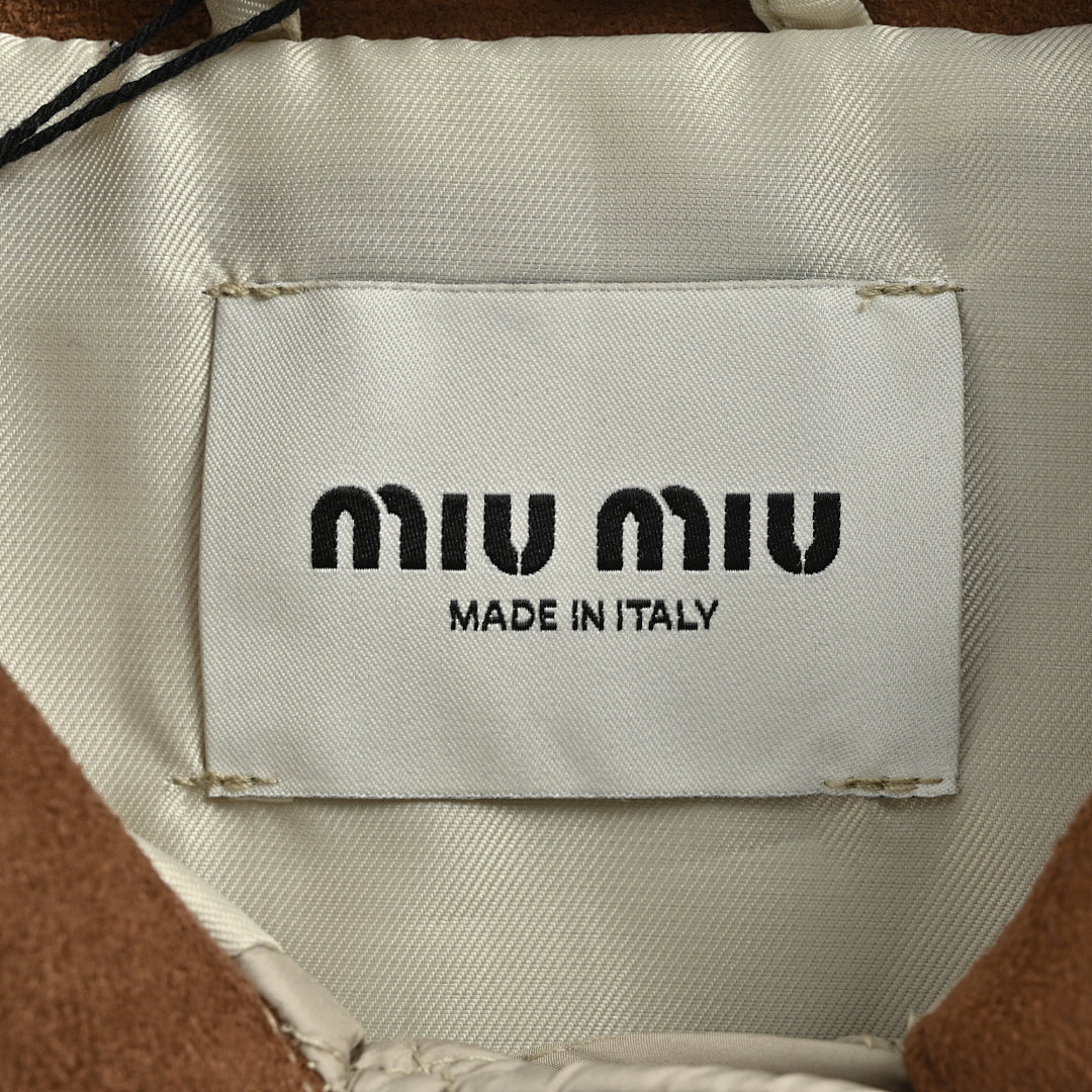 Miu Miu T-Shirt 064 - Beige - view 5