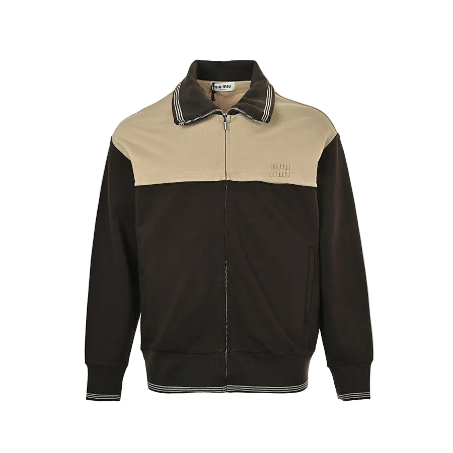 Miu Miu Jacket 062 - Brown / Tan - view 2