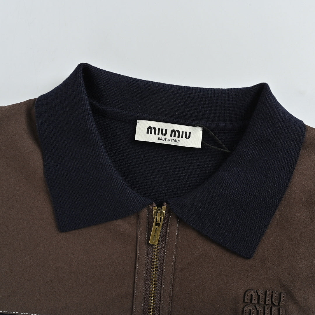 Miu Miu Jacket 060 - Navy - view 6