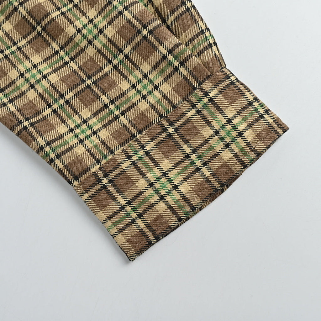 Miu Miu Shirt 059 - Brown Plaid - view 3