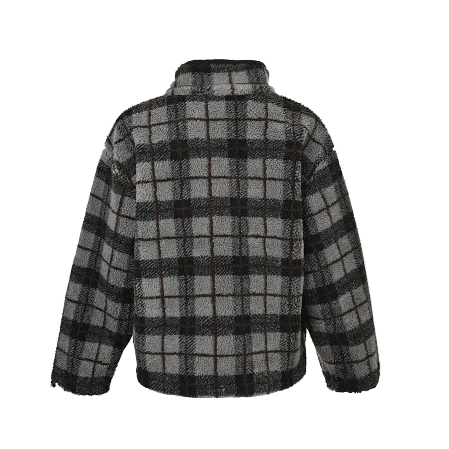 Miu Miu Jacket 058 - Gray Plaid - view 1