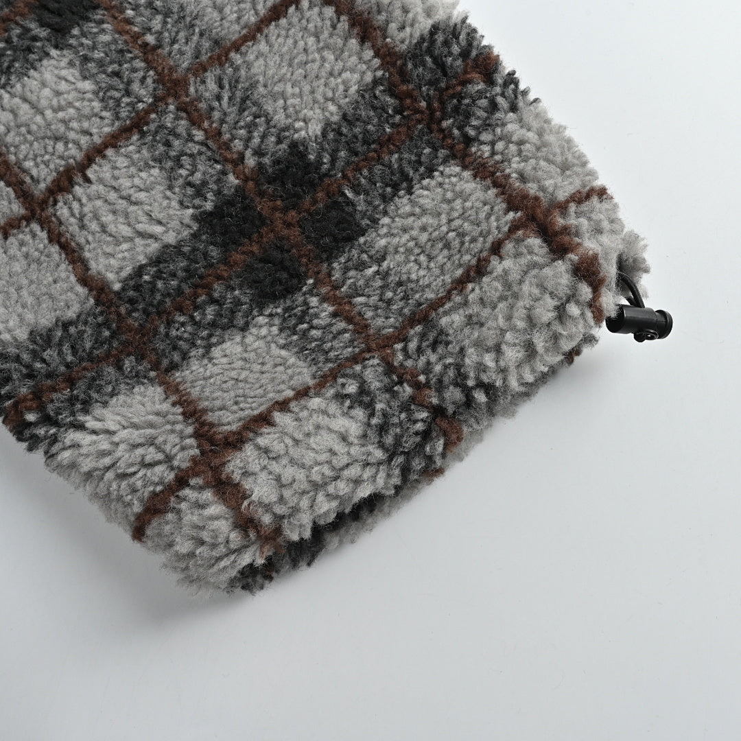 Miu Miu Jacket 058 - Gray Plaid - view 3