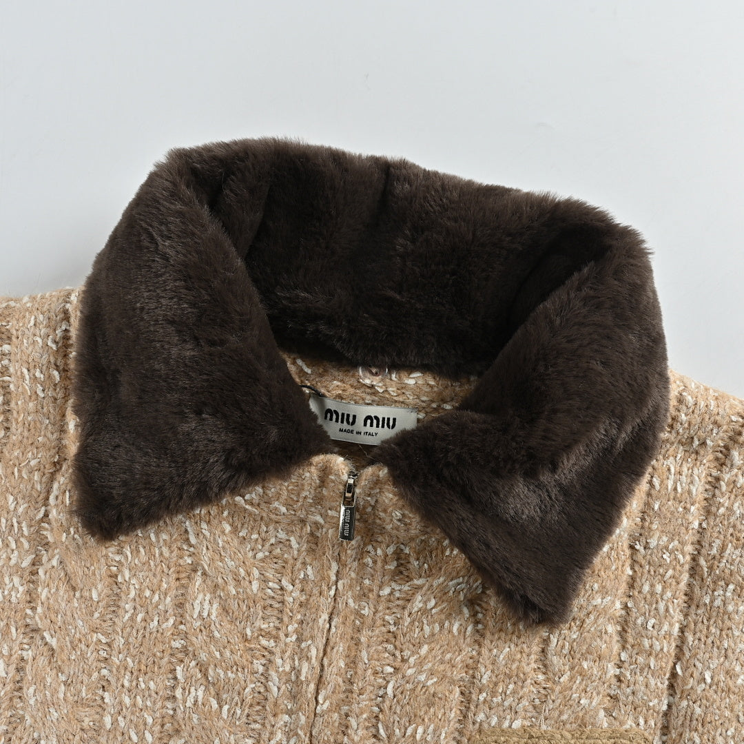 Miu Miu Jacket 054 - Beige - view 6