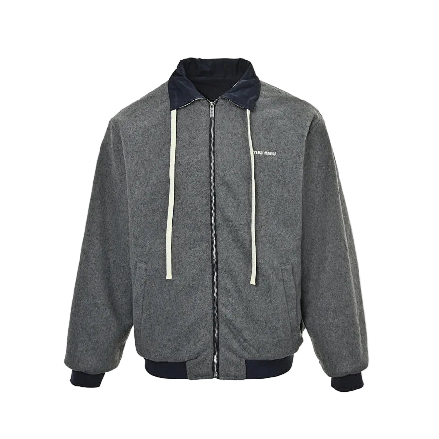 Miu Miu Jacket 052 - Dark Gray - view 1
