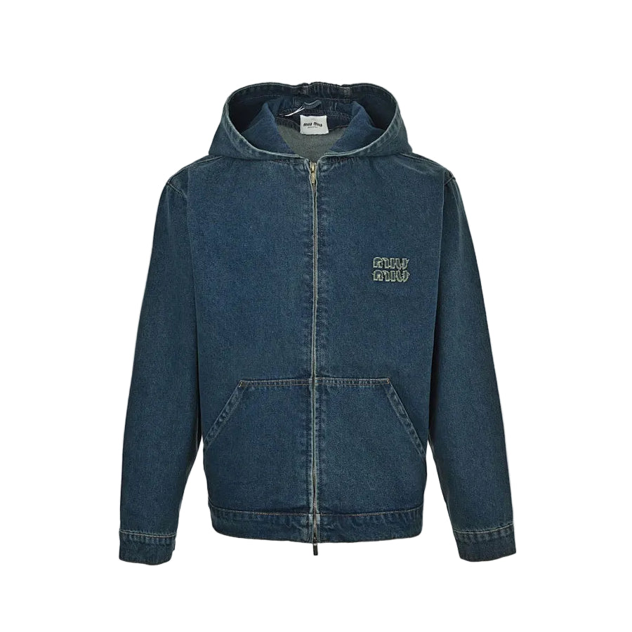 Miu Miu Jacket 050 - Navy - view 2