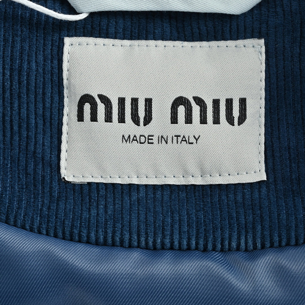 Miu Miu Jacket 048 - Blue Denim - view 4