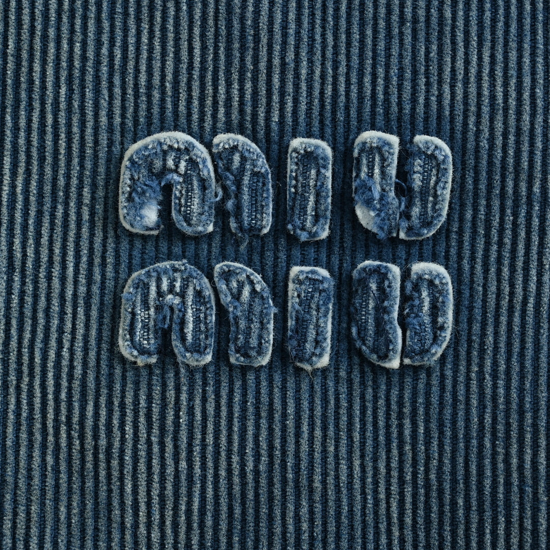 Miu Miu Jacket 048 - Blue Denim - view 5