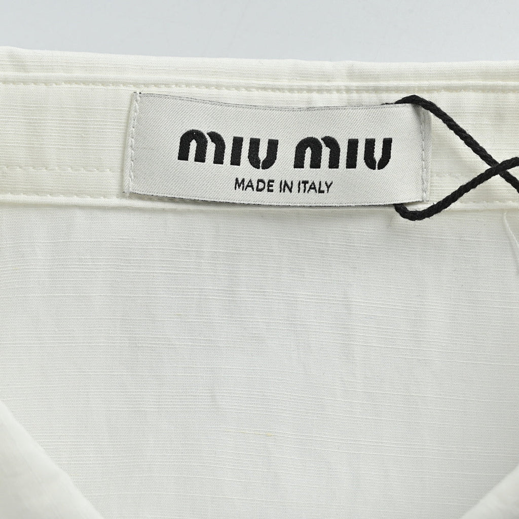 Miu Miu Shirt 047 - White - view 5