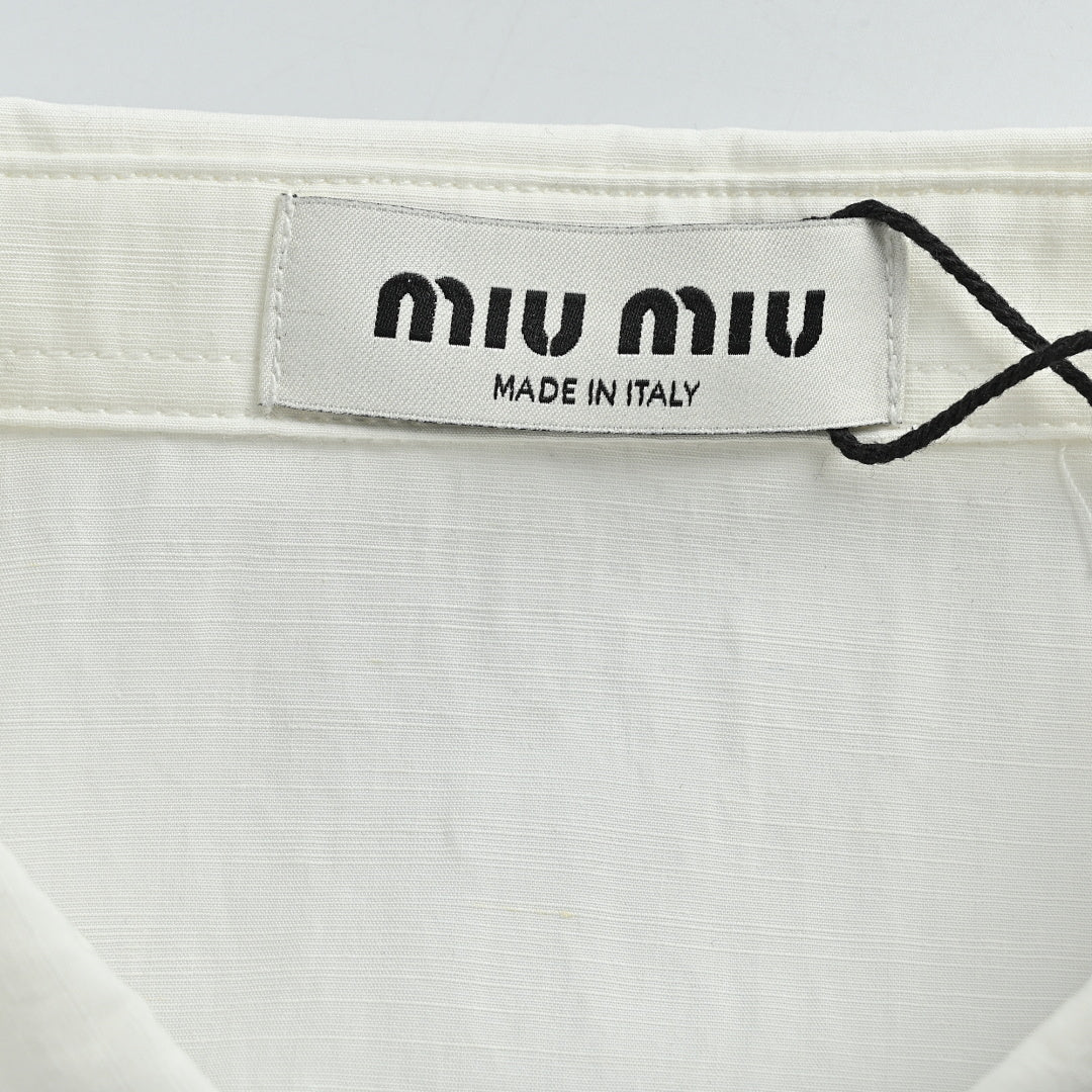 Miu Miu Shirt 047 - White - view 5