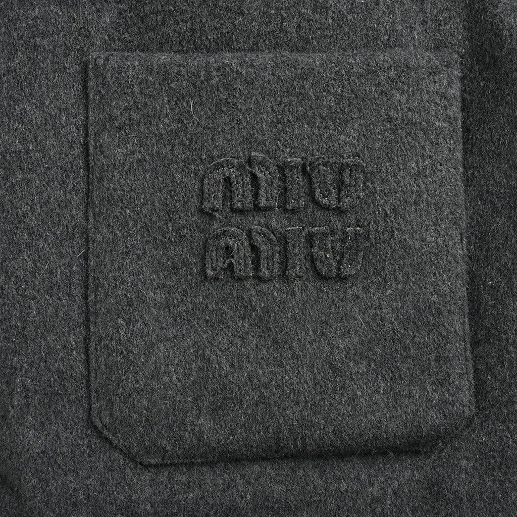 Miu Miu Jacket 043 - Charcoal - view 4