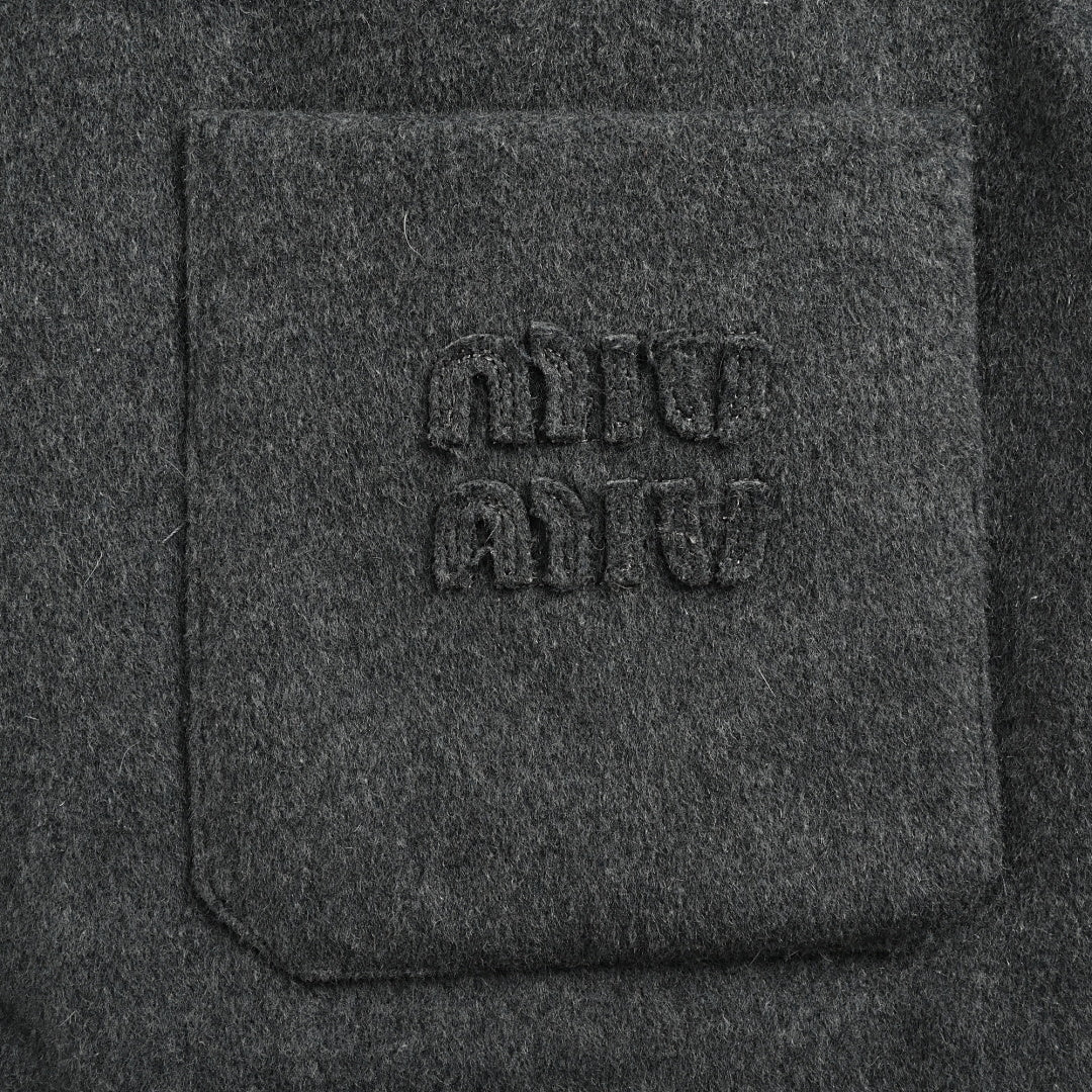 Miu Miu Jacket 043 - Charcoal - view 4