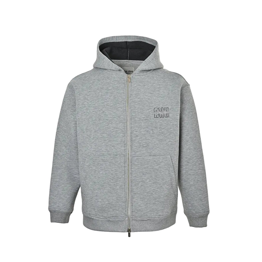 Miu Miu Jacket 042 - Gray - view 2