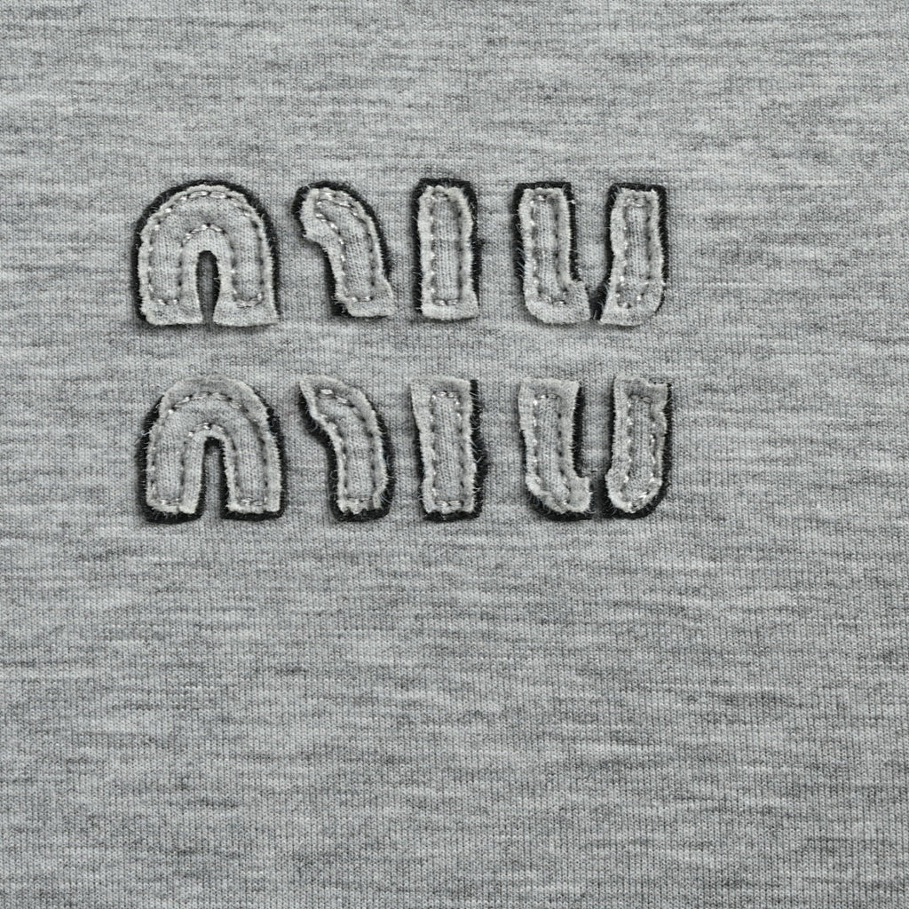 Miu Miu Jacket 042 - Gray - view 5