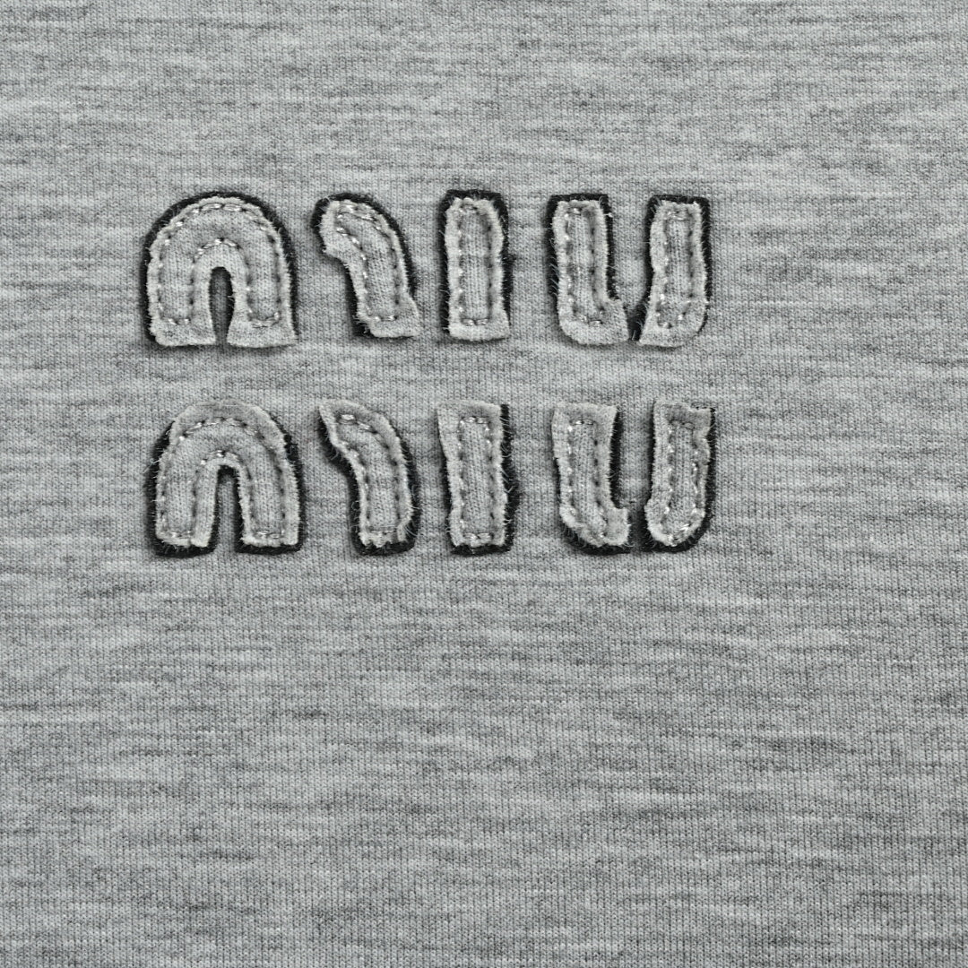 Miu Miu Jacket 042 - Gray - view 5