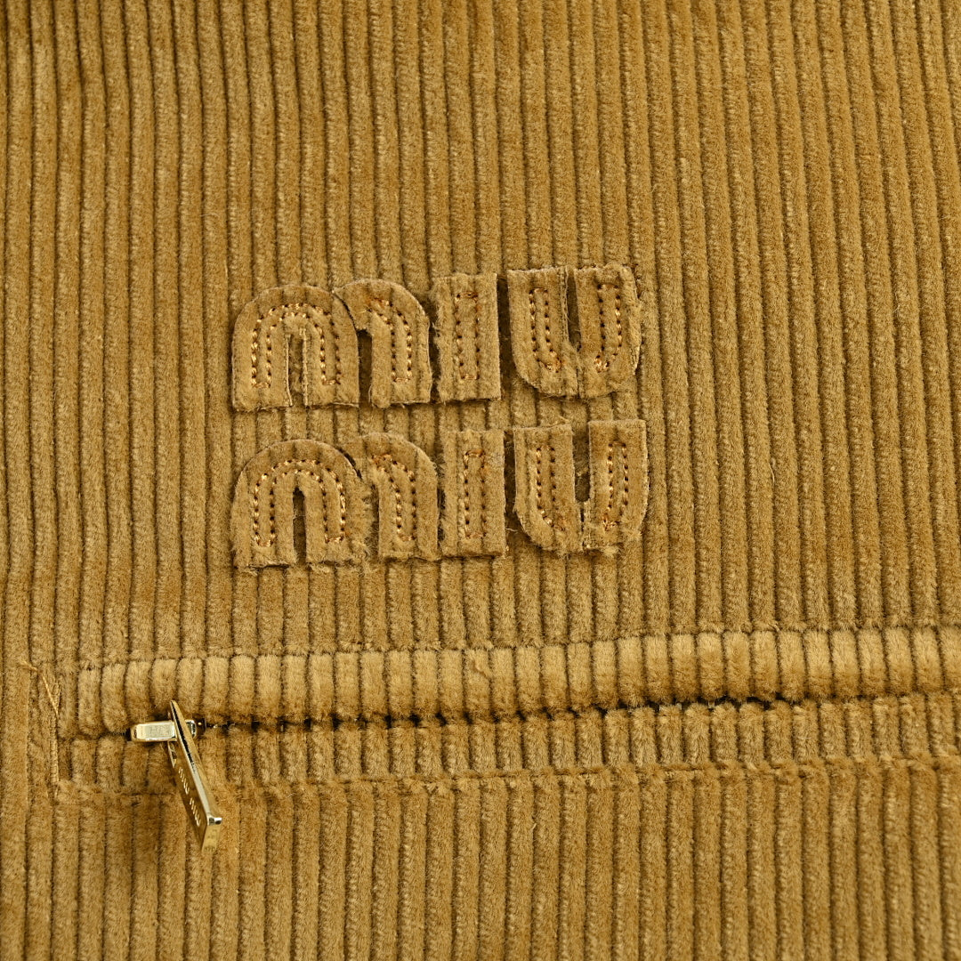 Miu Miu T-Shirt 041 - Tan - view 5