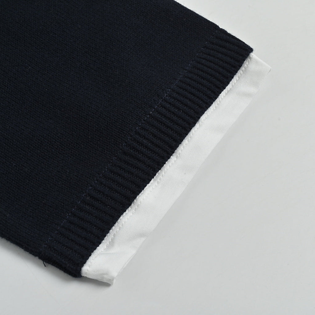 Miu Miu Sweater 040 - Navy / White - view 4