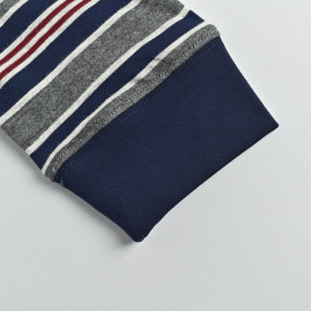 Miu Miu Long-Sleeve T-Shirt 038 - Multi Stripe - view 3