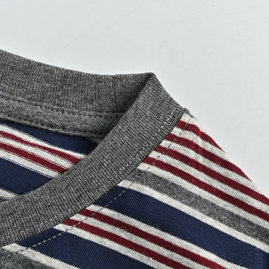 Miu Miu Long-Sleeve T-Shirt 038 - Multi Stripe - view 6