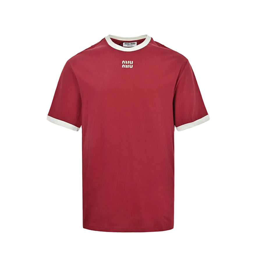 Miu Miu T-Shirt 032 - Red - view 2