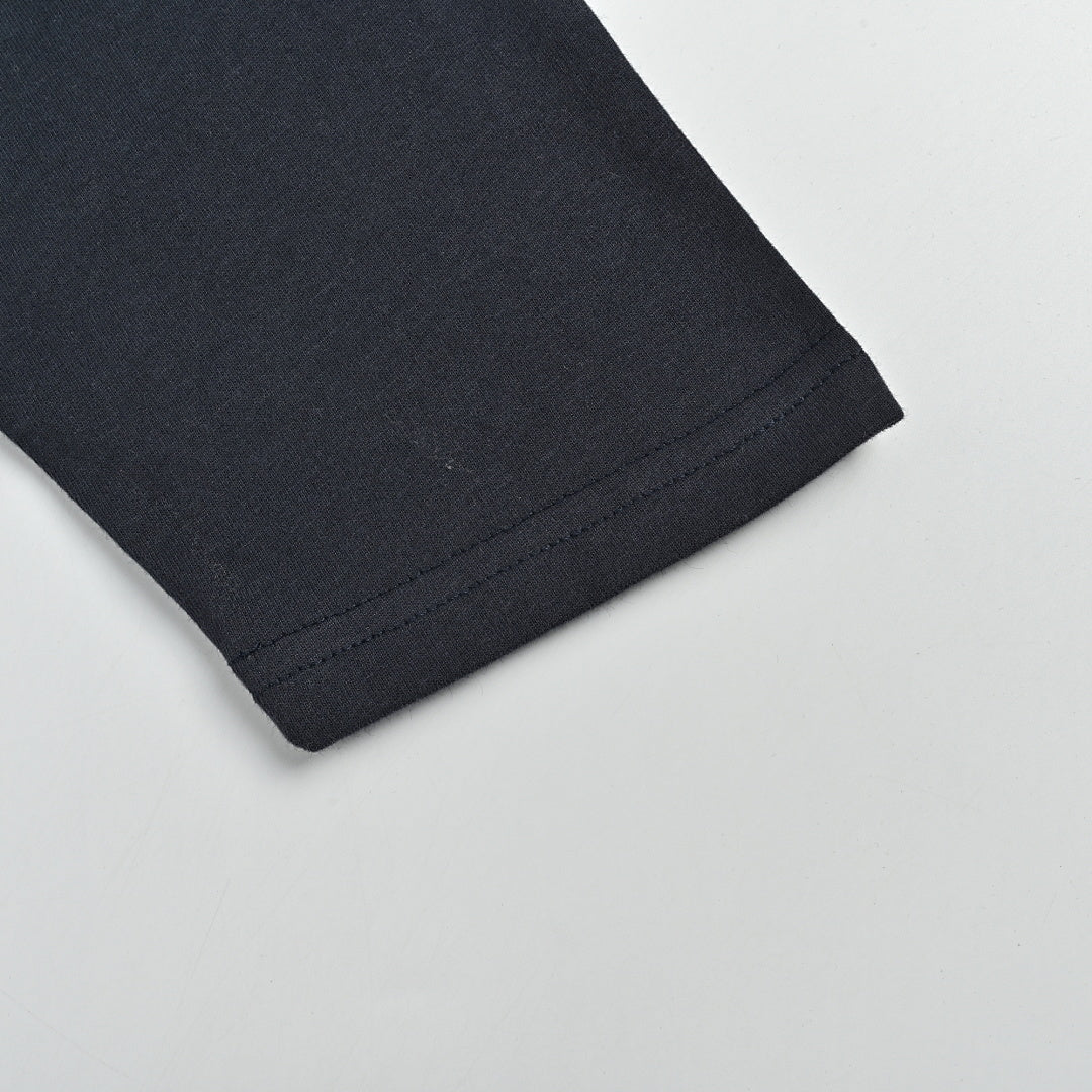 Miu Miu Long-Sleeve T-Shirt 031 - Navy - view 3